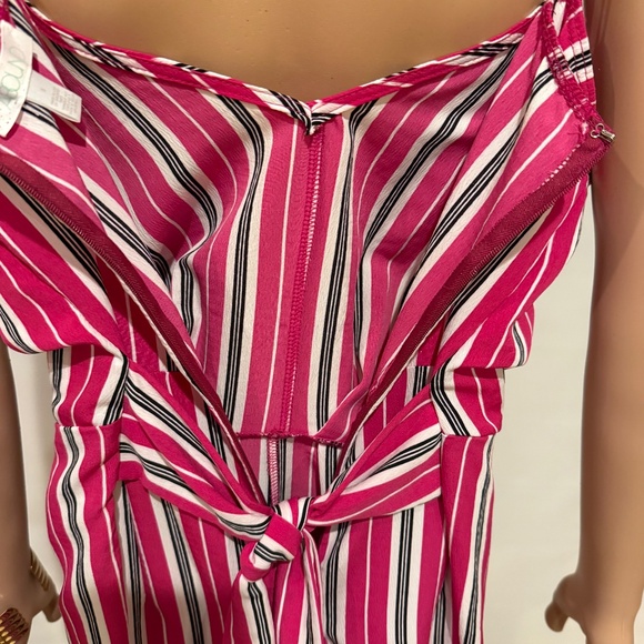 Nordstrom Small Jumpsuit - Magenta & Ivory Striped - Picture 5 of 9